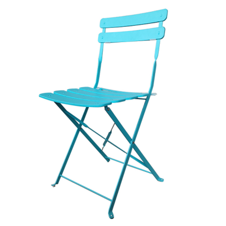 多种颜色折叠椅金属管餐椅